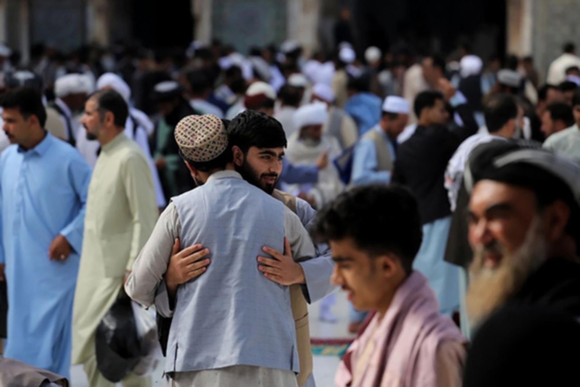 نماز عید فطر در افغانستان؛ منبع عکس: shahraranews.ir؛ عکاس: نامشخص