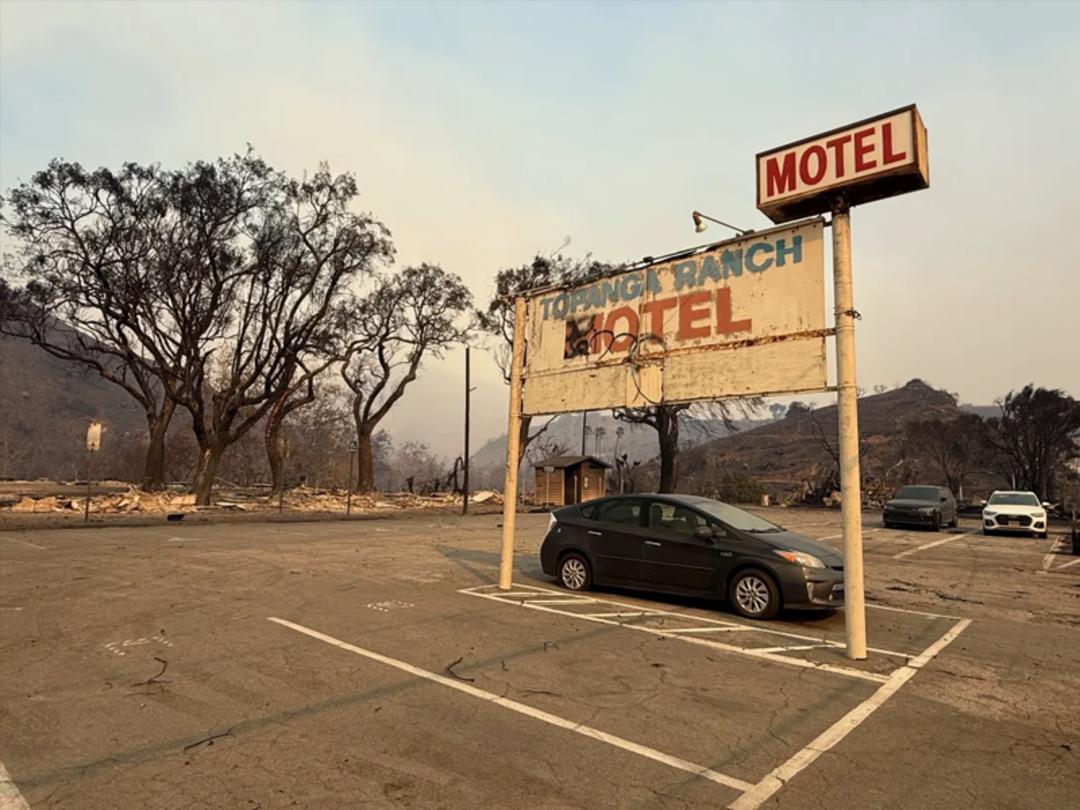 آتش سوزی آمریکا