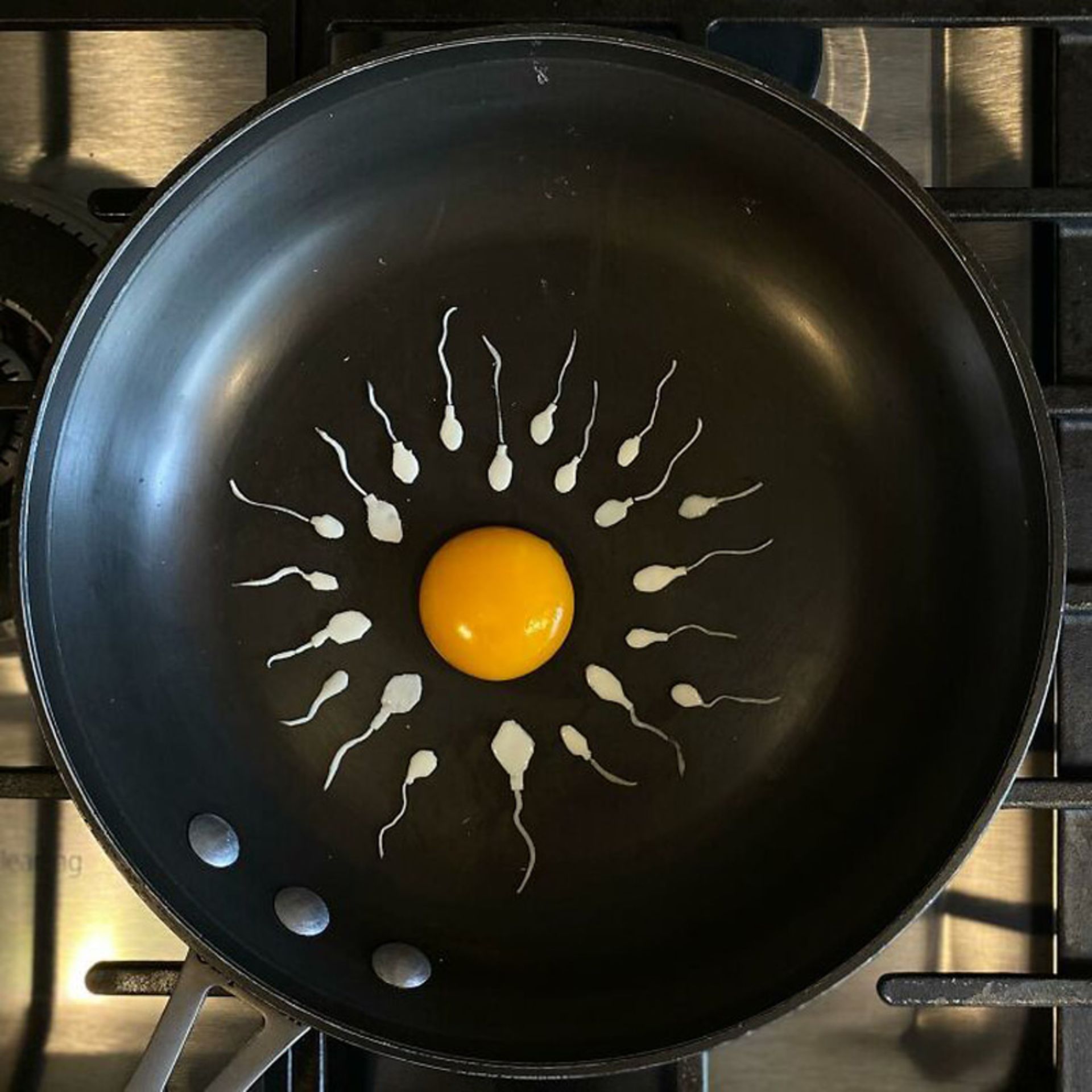 نیمرو به شکل خورشید