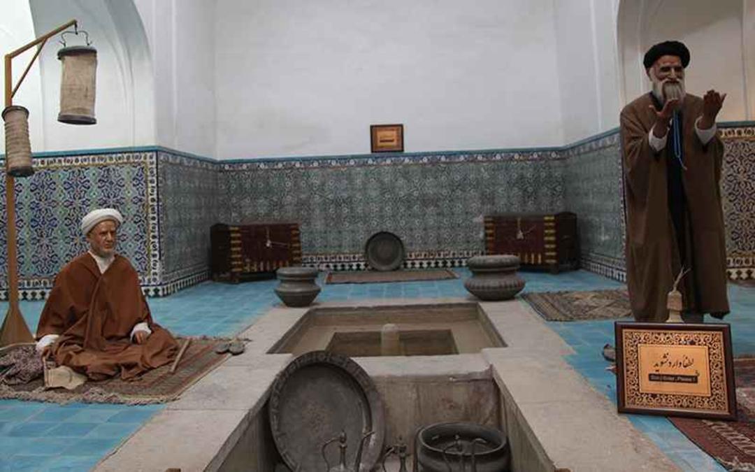 مجسمه های حمام گنجعلی خان، منبع عکس: chtn.ir، عکاس: 