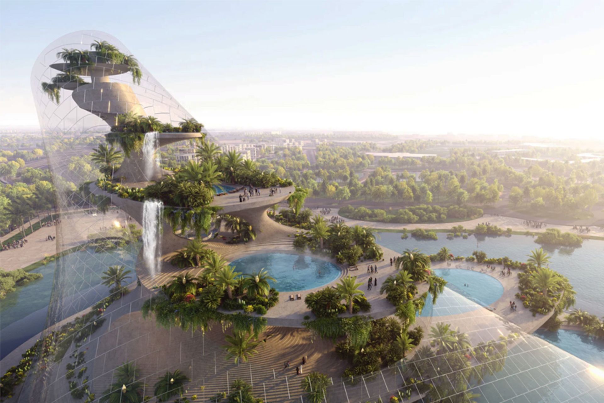 پروژه جزایر آسمان دبی