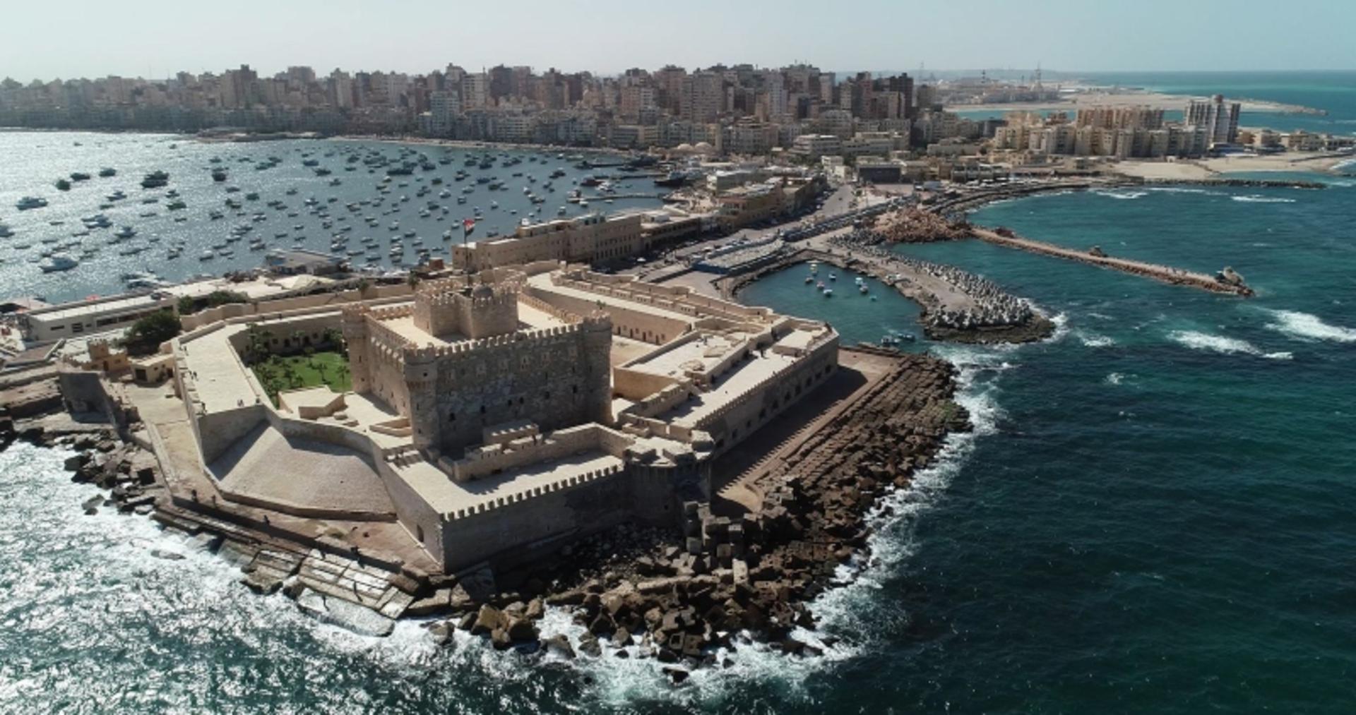 شهر باستانی اسکندریه در مصر؛ منبع عکس: سایت cntravellerme.com. عکاس: نامشخص