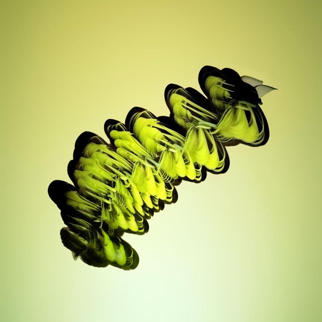 حرکت مارپیچی پروانه زبرا (گورخری)