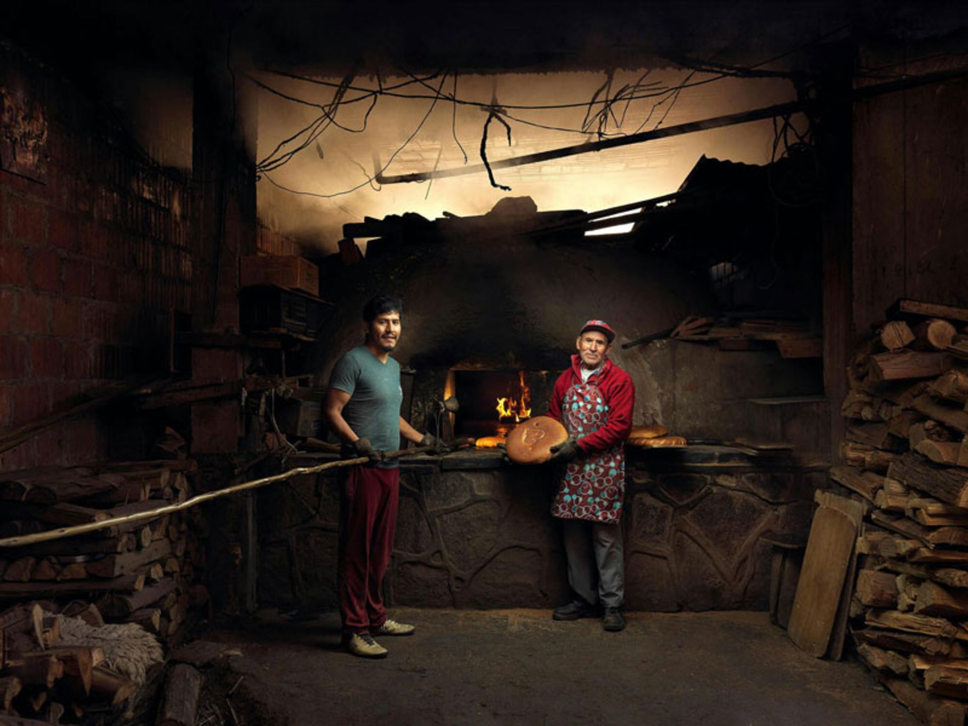 نان پزهای سنتی پرو؛ منبع عکس: hasselblad.com؛ عکاس: ROMAN JEHANNO