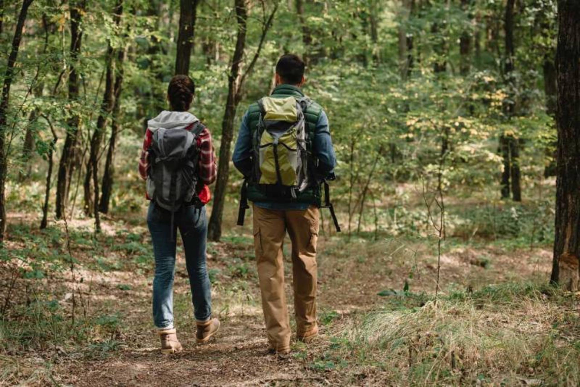 کوله پشتی برند د نورث فیس. منبع: وب سایت caminoadventures.com؛ عکاس: نامشخص