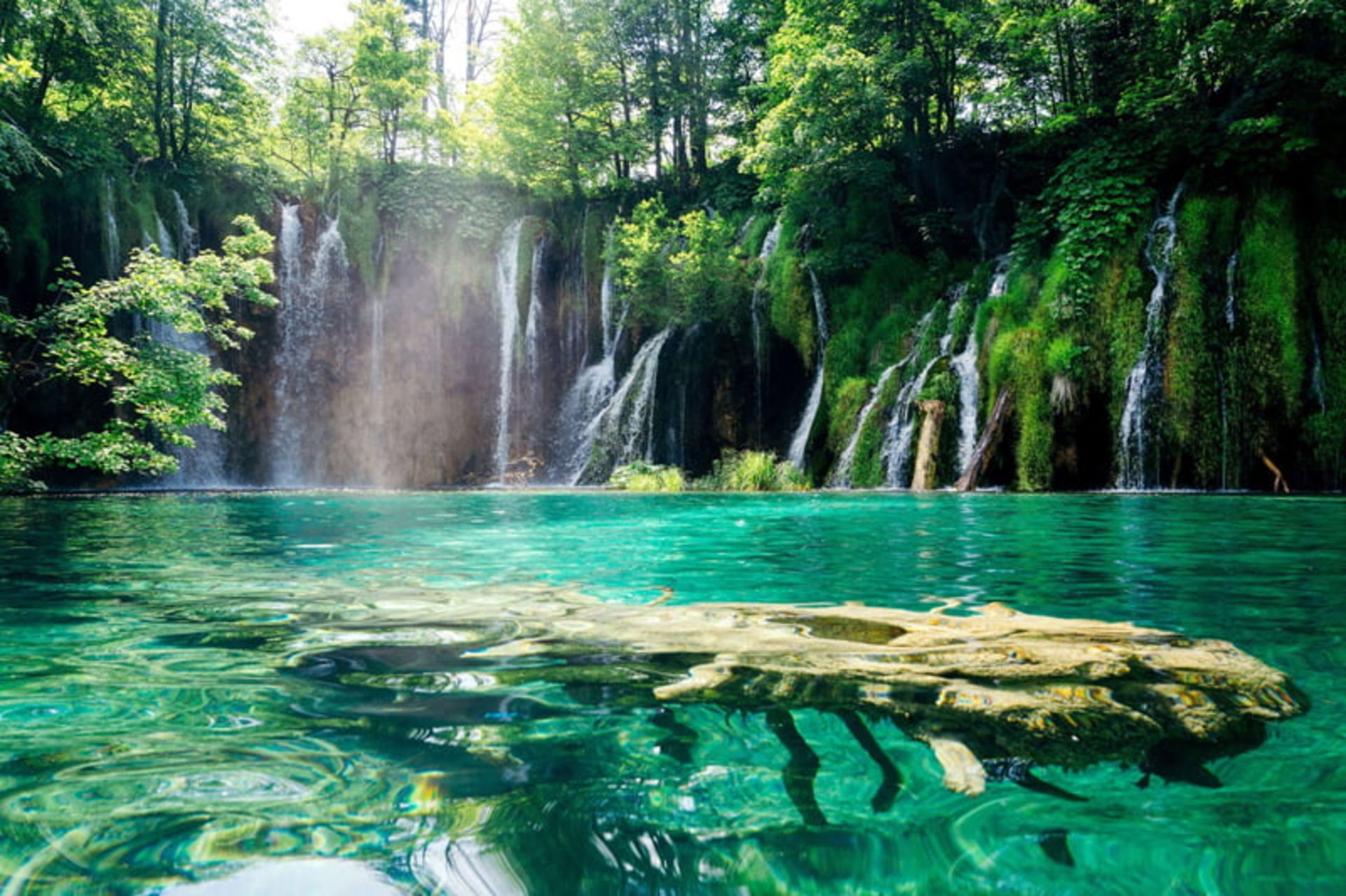 دریاچه پلیتویک (Plitviče Lakes) در کرواسی 