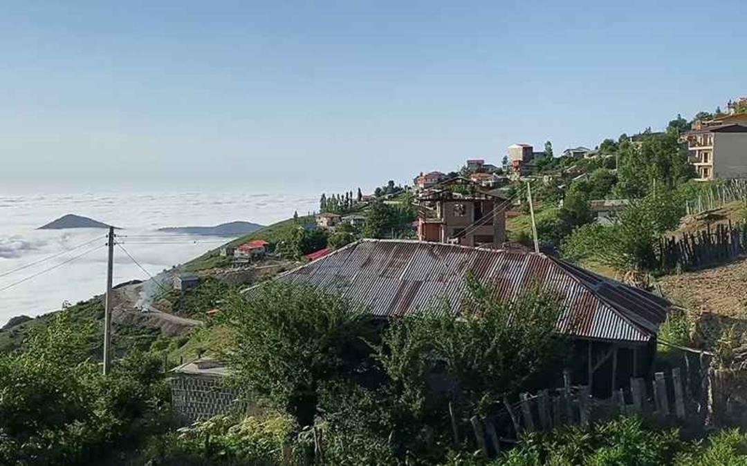 خانه های ییلاقی فیلبند، منبع عکس: گوگل مپ، عکاس:  مهدی نقی تبار