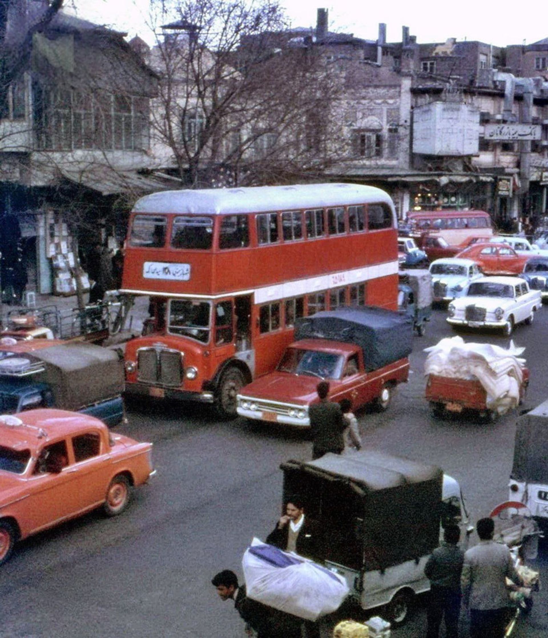 عکس تاریخی خیابان ۱۵ خرداد تهران