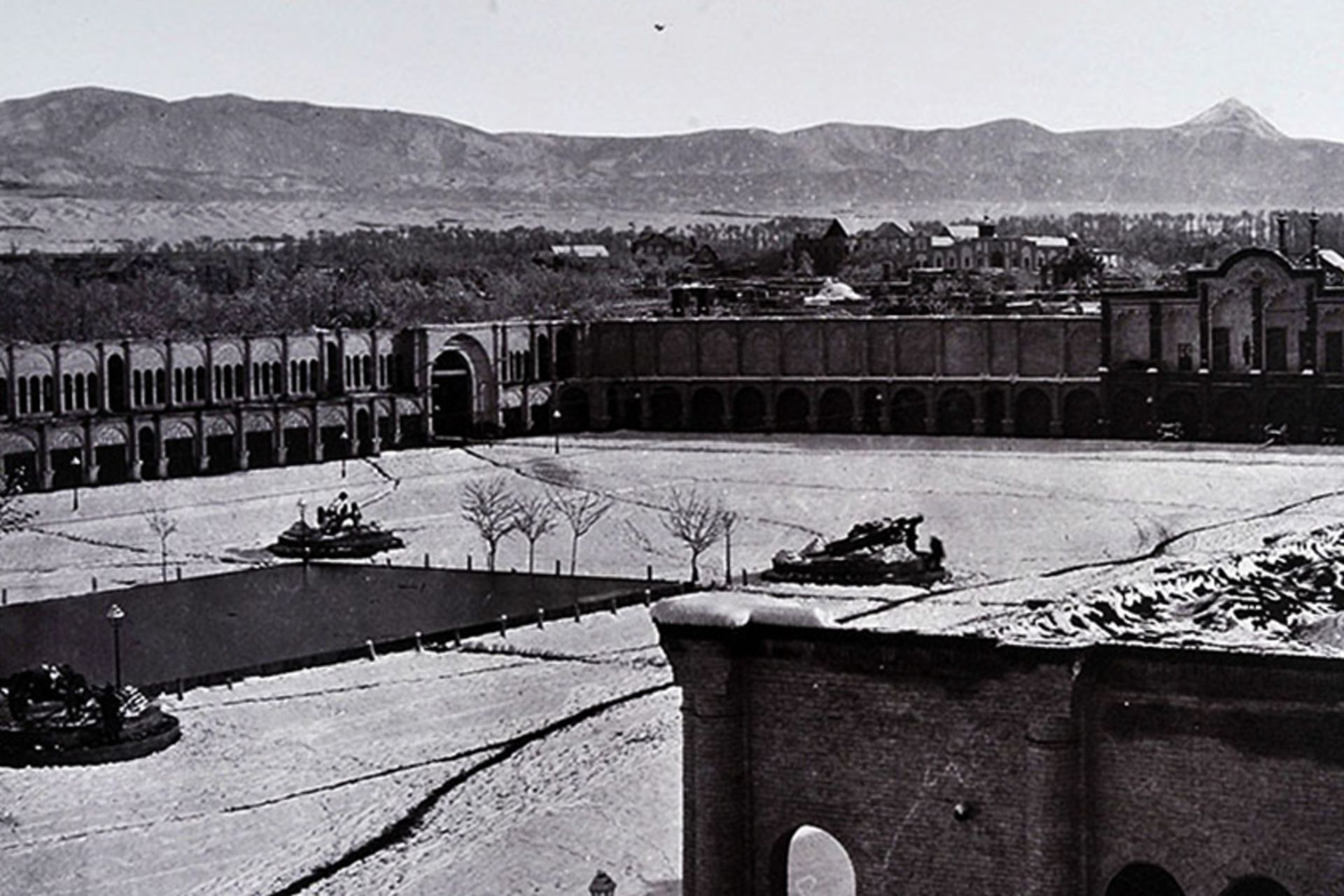 عکس تاریخی میدان توپخانه تهران
