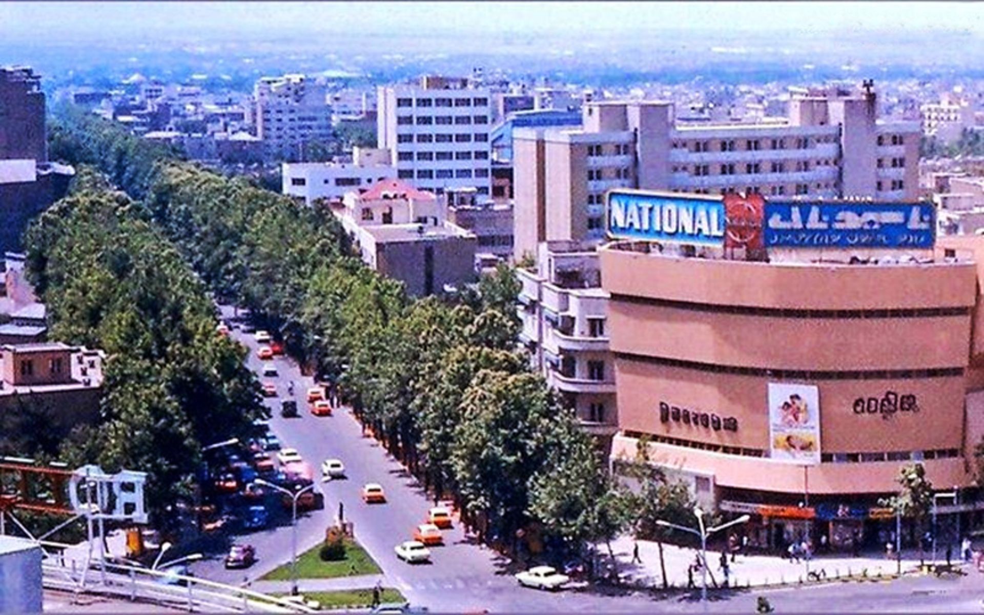 عکس تاریخی میدان ولیعصر تهران