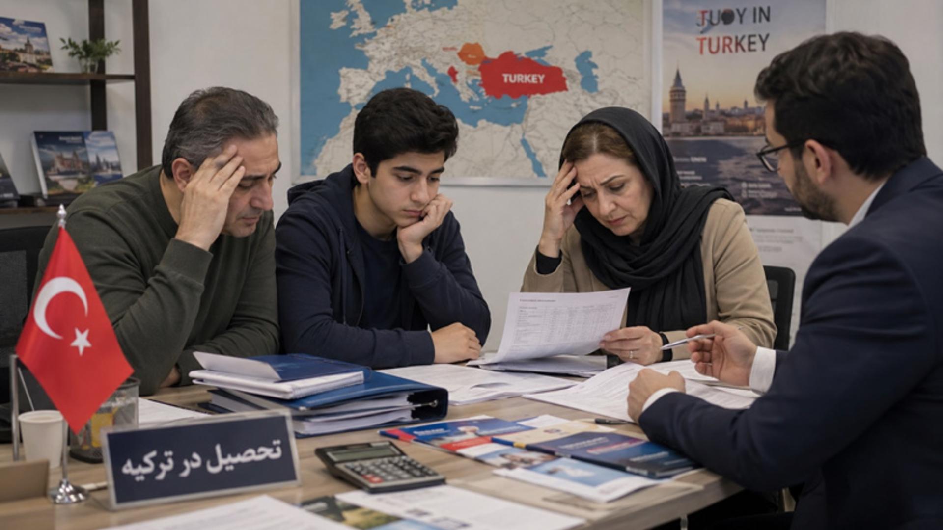 اشتباهات تحصیل در ترکیه