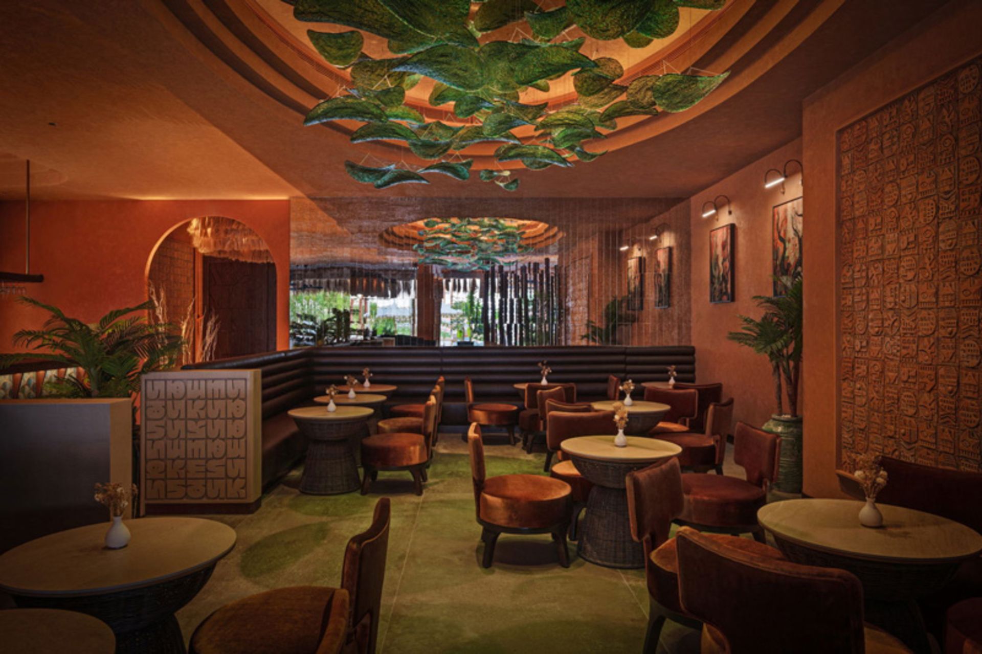 سالن غذاخوری رستوران کایمانا دبی