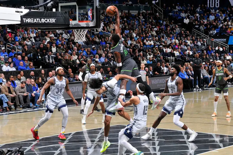 بازی بسکتبال لیگ NBA آمریکا