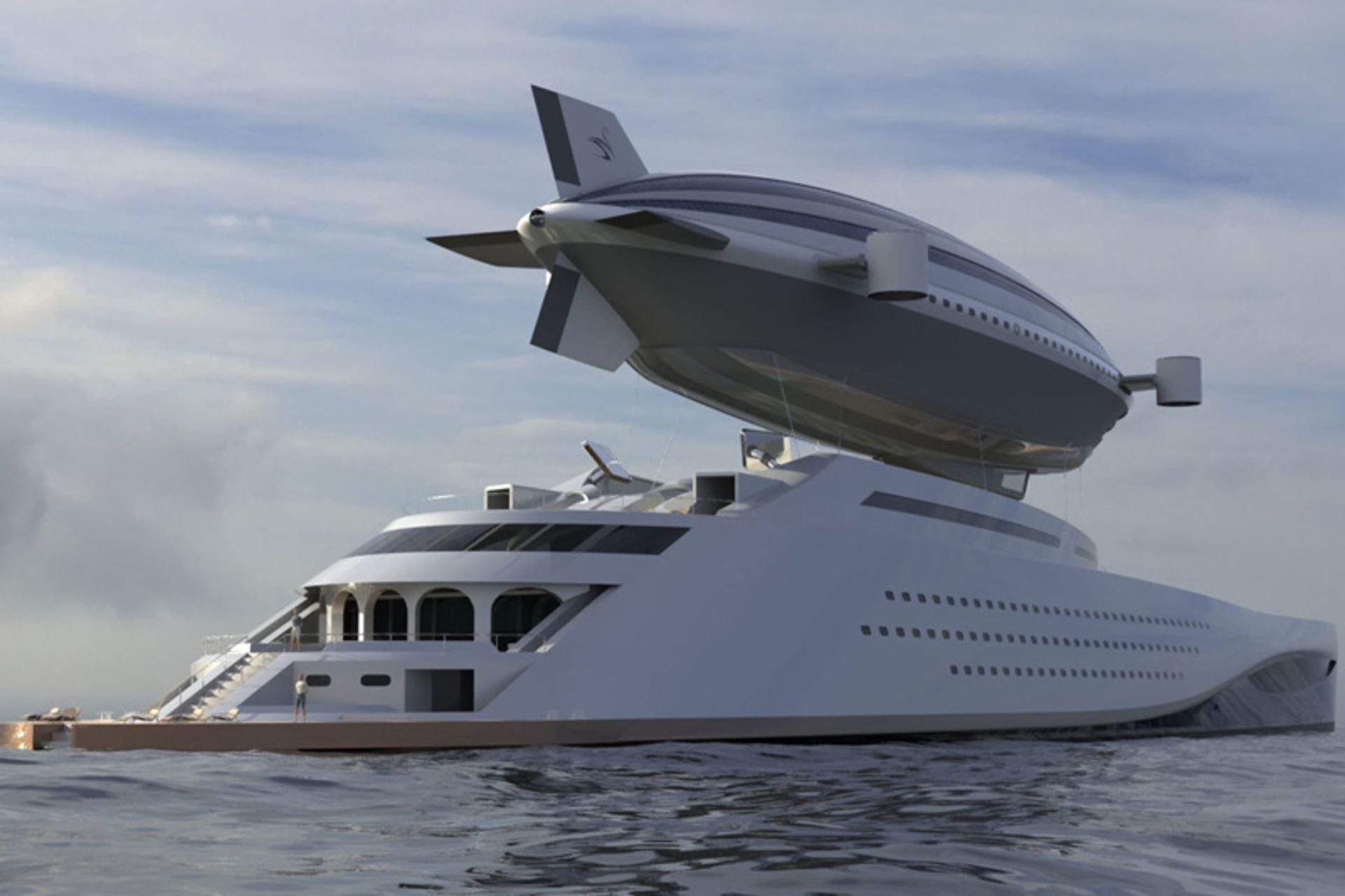 قایق پرنده کشتی تفریحی کالسی