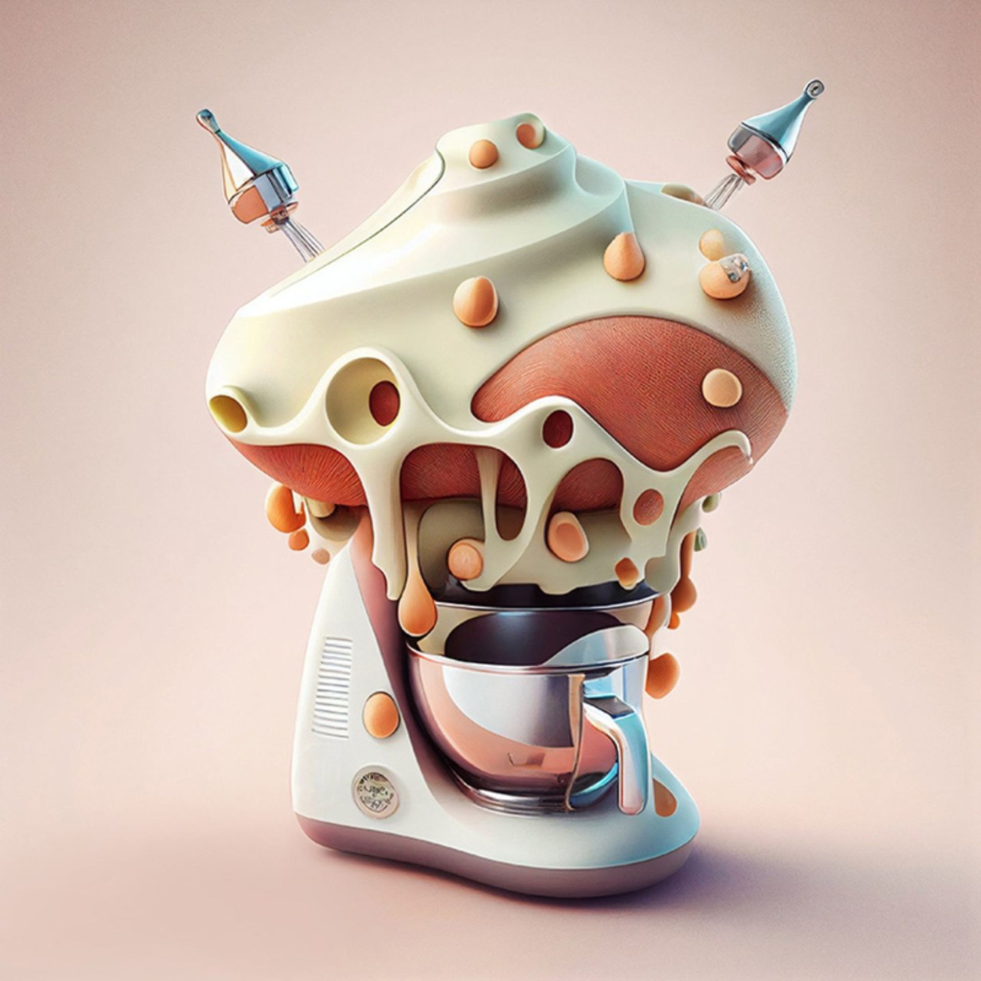 استند میکسر ساخته شده با هوش مصنوعی