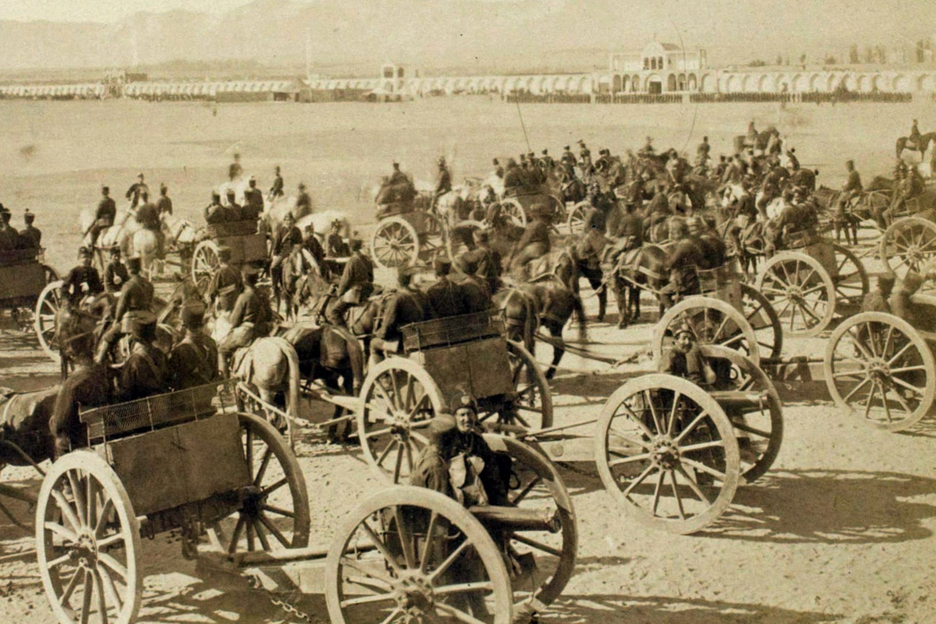 عکس تاریخی میدان مشق