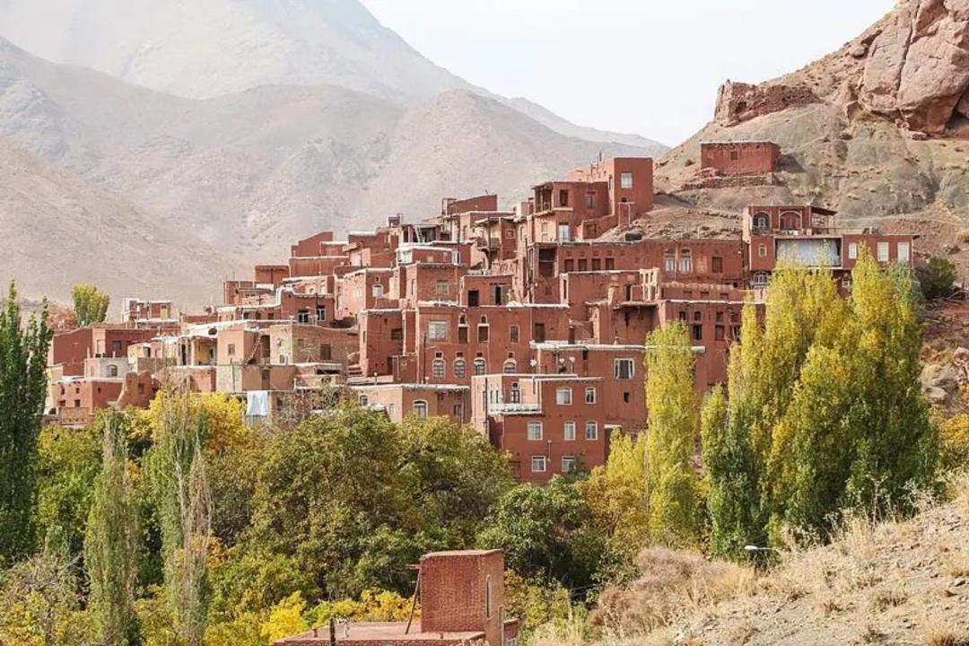 معماری روستای ابیانه