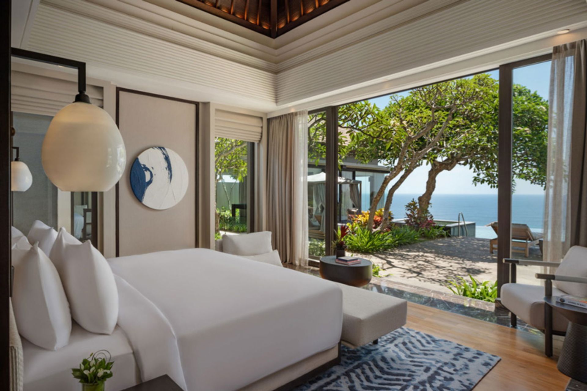 اتاق رو به دریا در هتل اومانا در بالی