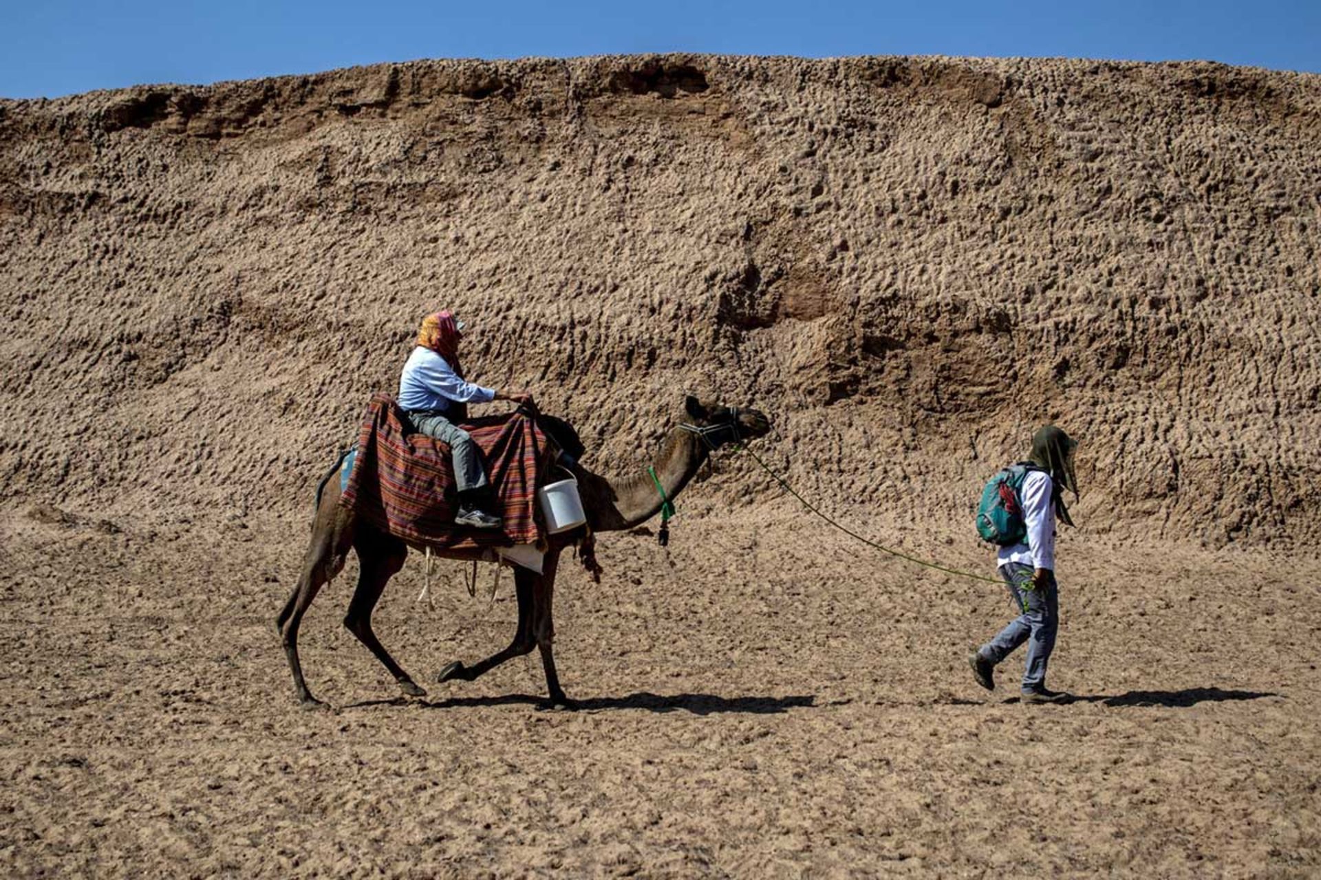 شترسواری در کویر شهداد کرمان