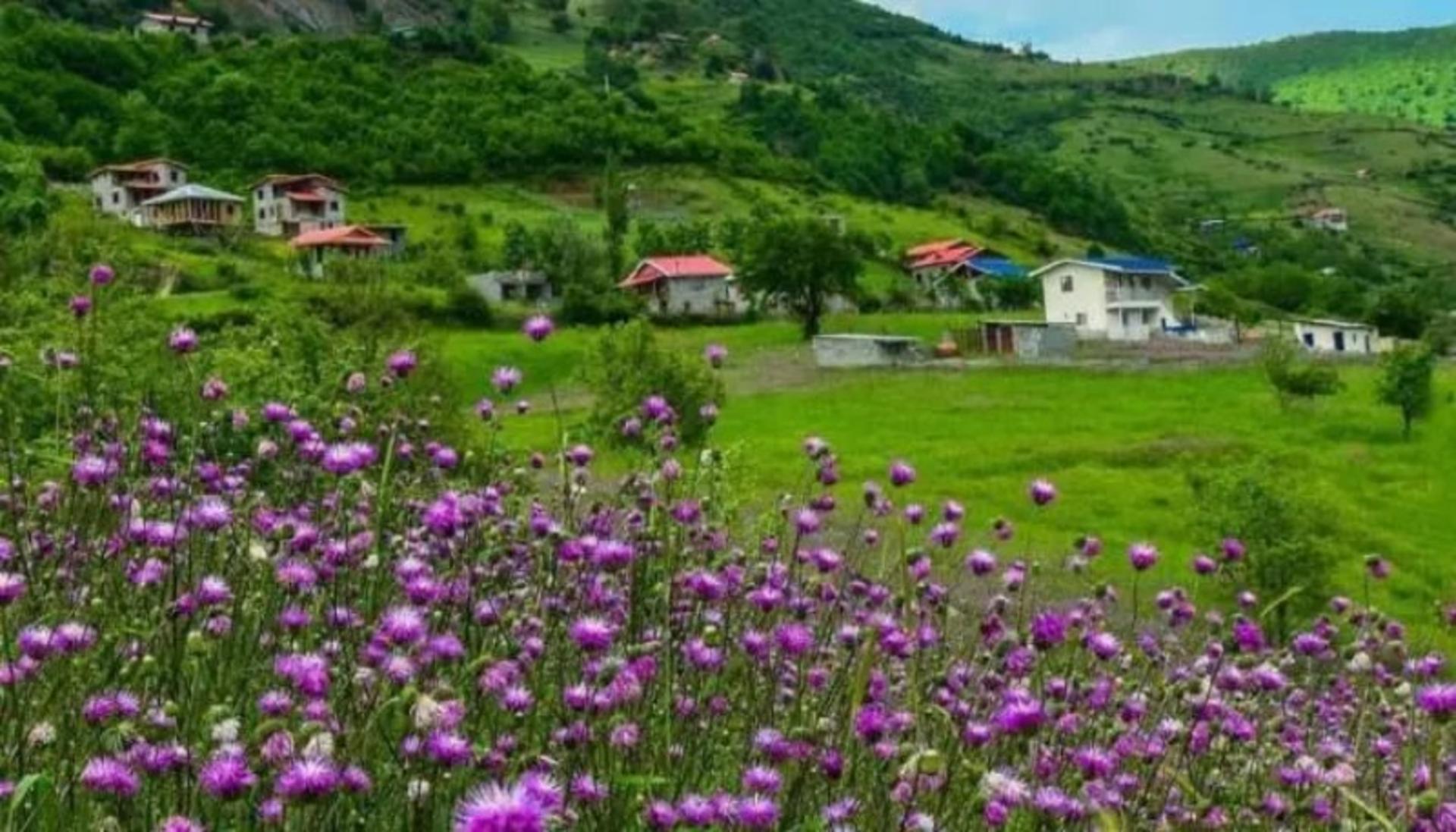 بهار در روستای اربکله