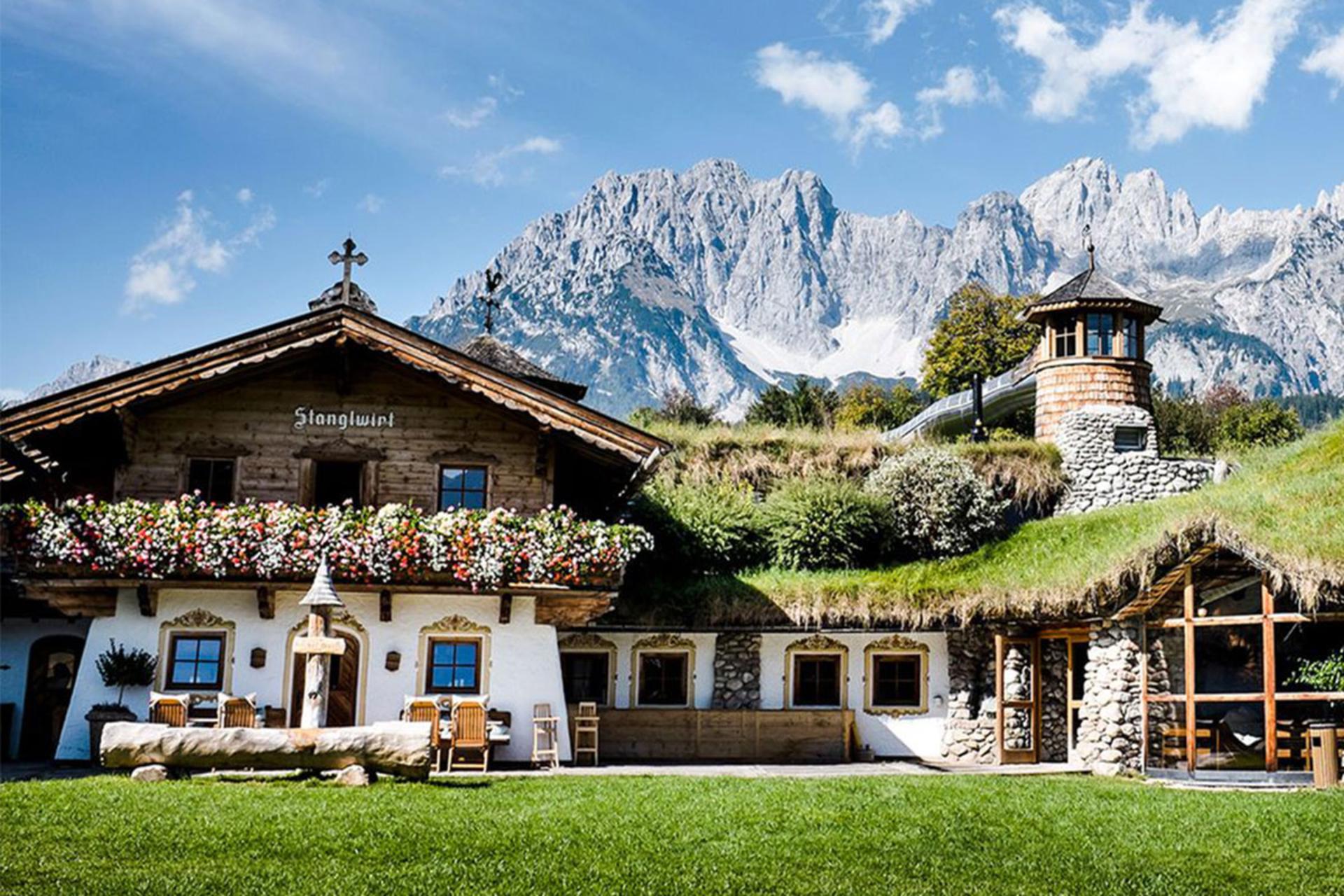 مسافرخانه اشتانگل‌ویرت در کوهستان اتریش