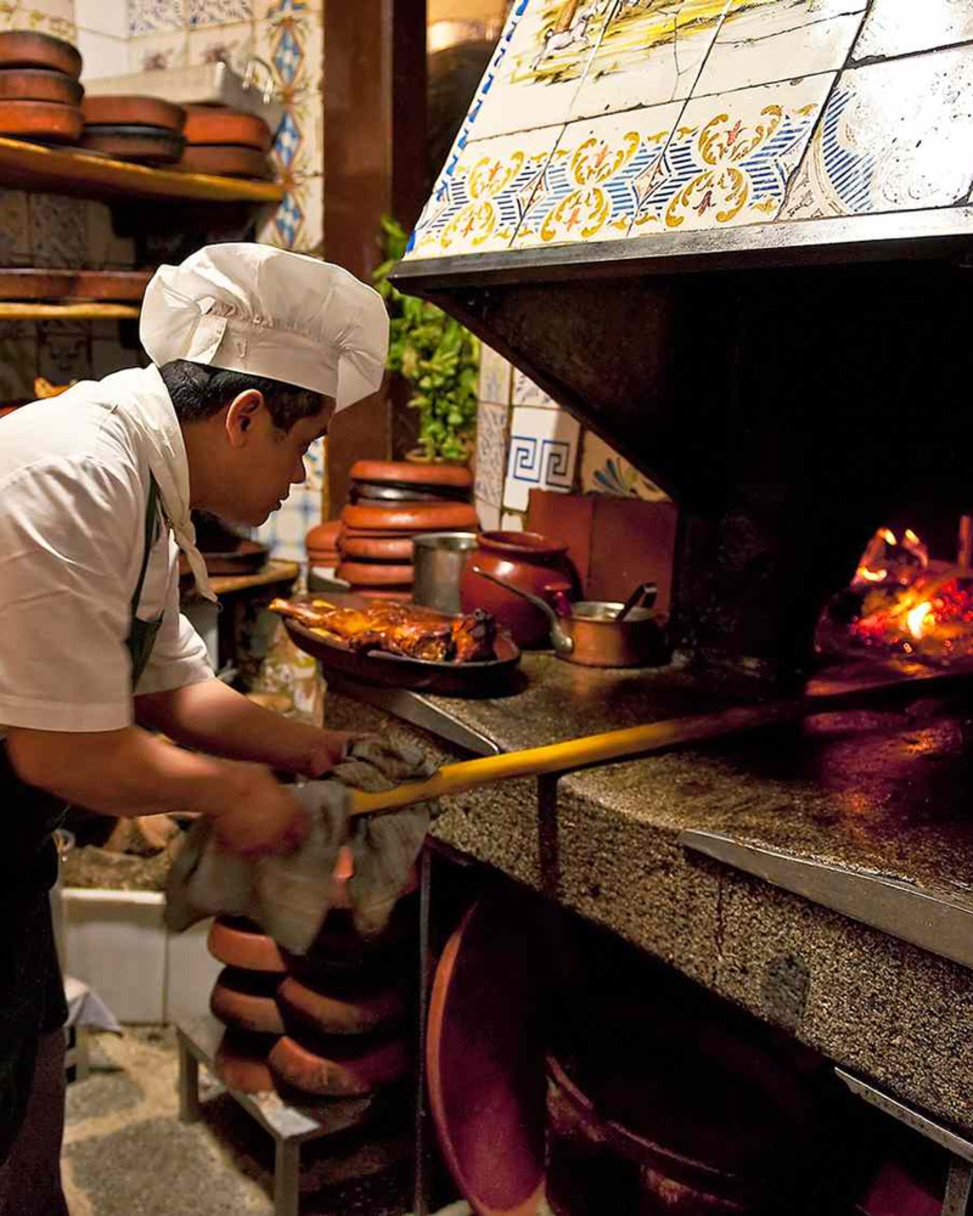 تنور تاریخی رستوران بوتین در مادرید