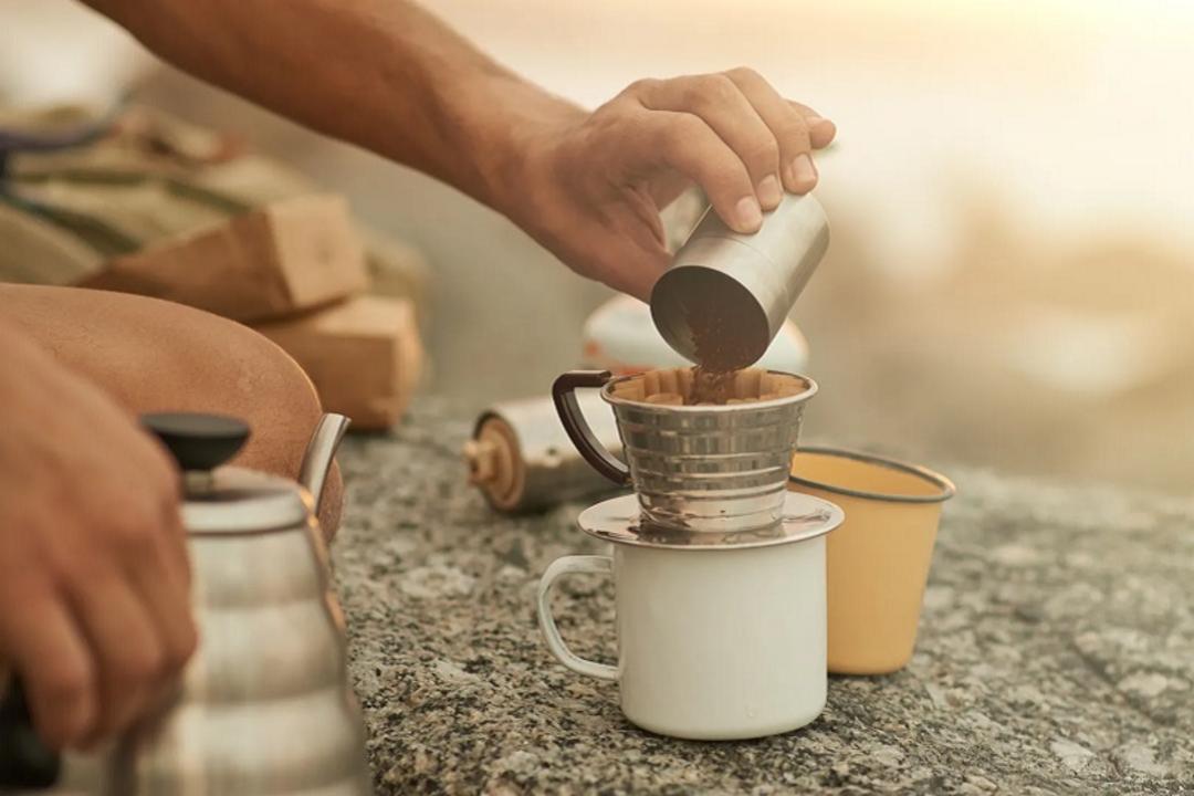 تهیه قهوه در طبیعت