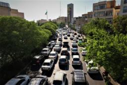 ترافیک در خیابان های تهران