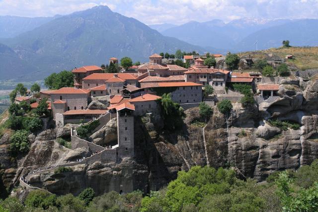 صومعه متئورون، یونان