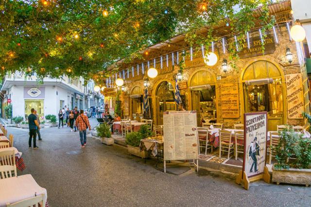 محله Psiri، آتن