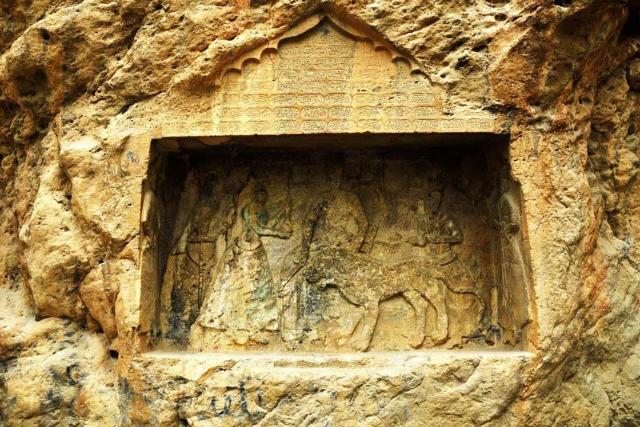 نقش‌ برجسته پل آبگینه (نقش برجسته تیمور میرزا)