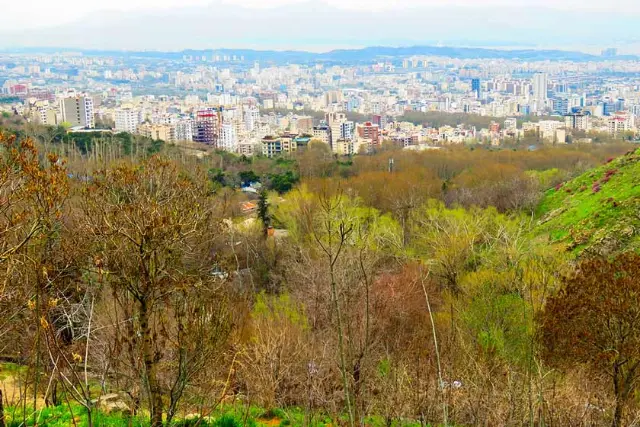 نمای تهران از کلکچال