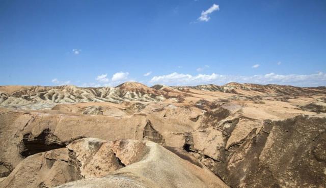 عکس تپه های مریخی دامغان