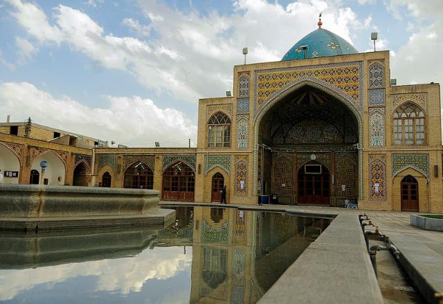 حوض آب مسجد جامع زنجان