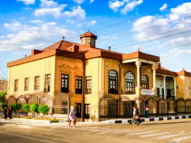 منظره آفتابی خانه ذولفقاری