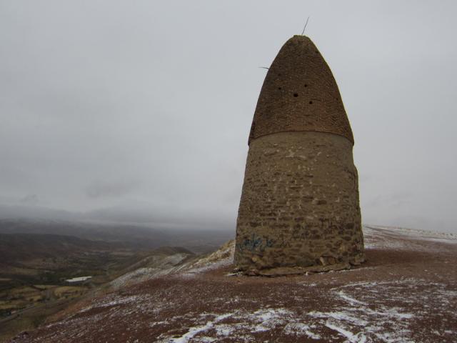 منظره برفی میل خویین