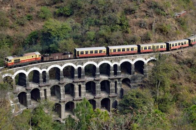 قطار راه آهن کالکا شیملا