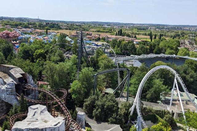 رولر کوسترهای پارک گاردالند