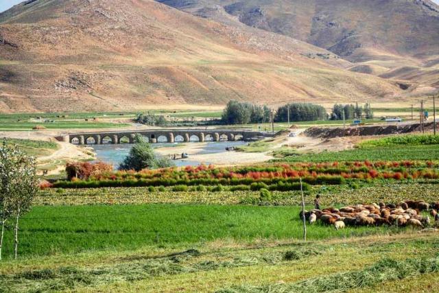 پل اورگان در نزدیکی روستای اورگان