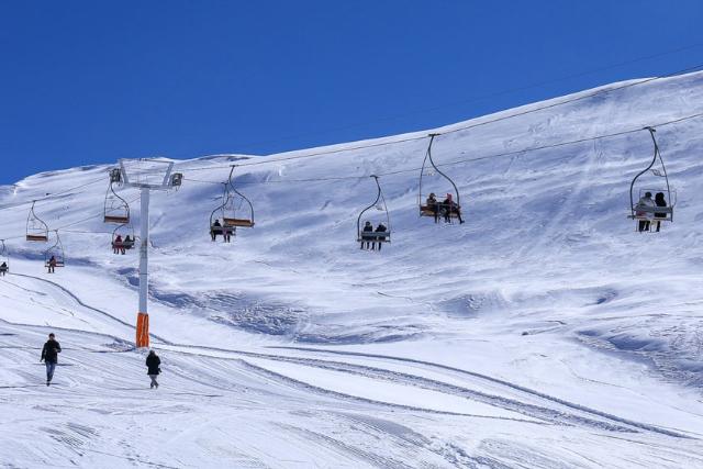 مسیر پیست اسکی توچال