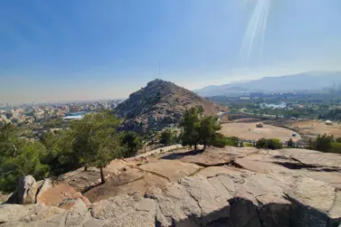 نمایی از ارتفاعات پارک کوهسنگی