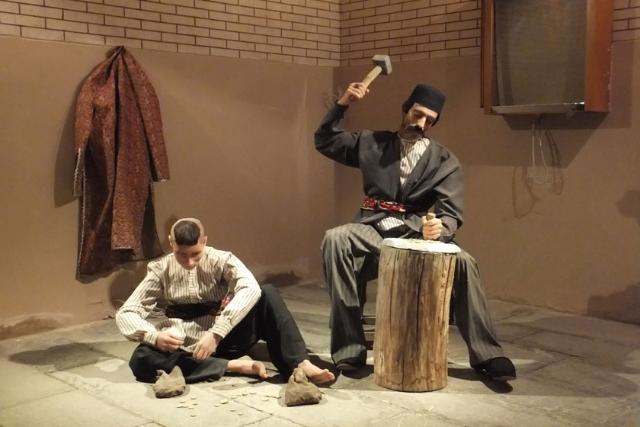 ماکت‌های موزه سکه در ضرابخانه گنجعلی خان