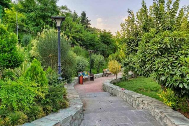 مسیرهای پیاده‌روی در بوستان بهشت مادران
