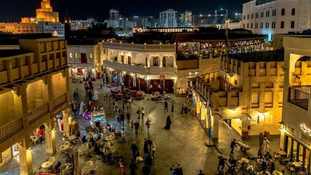 سوق واقف دوحه قطر؛ منبع عکس: edition.cnn.com؛ عکاس: ناشناس