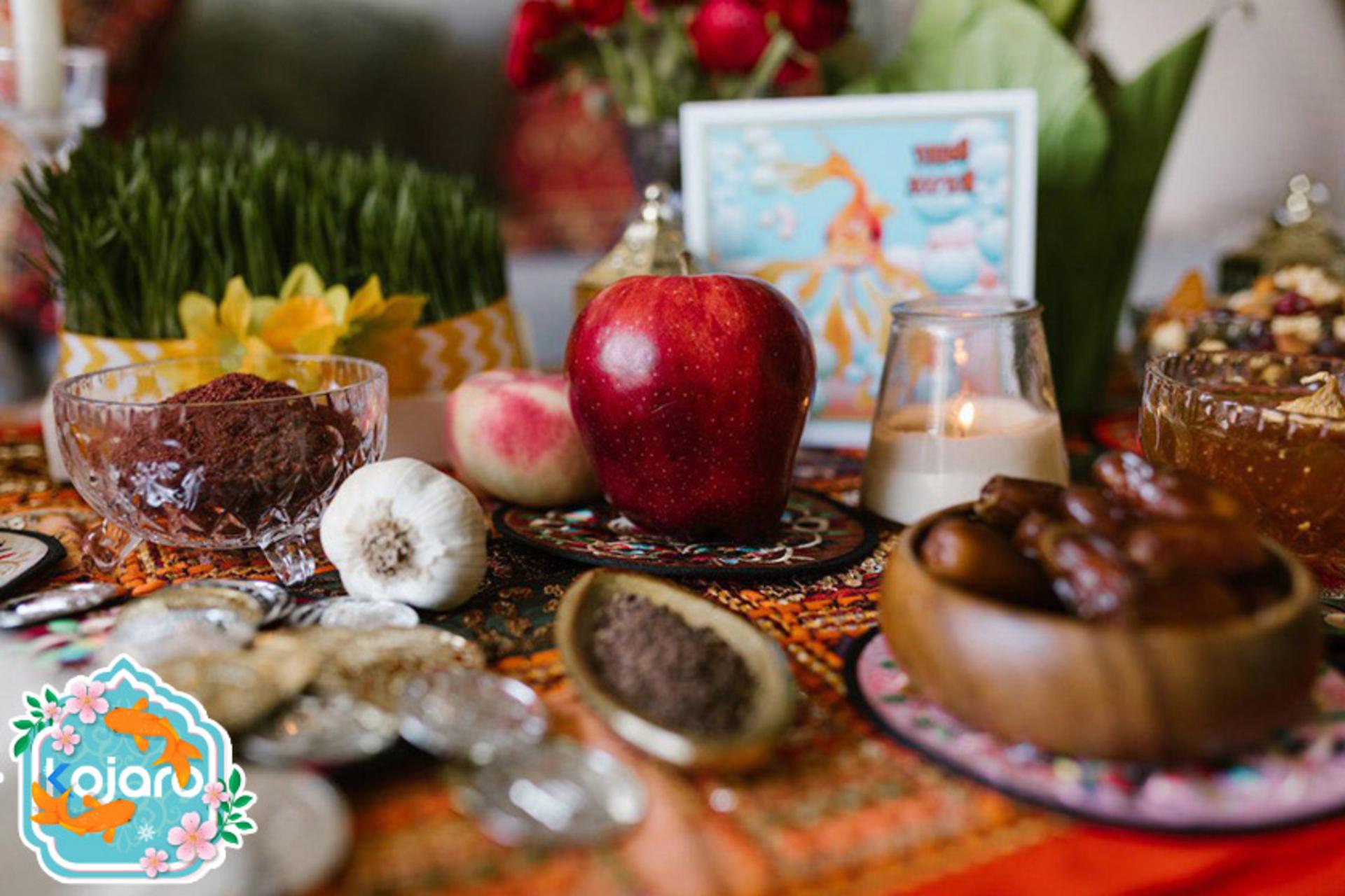 سفره هفت سین زیبا؛ منبع عکس: toirantour.com؛ عکاس: نامشخص