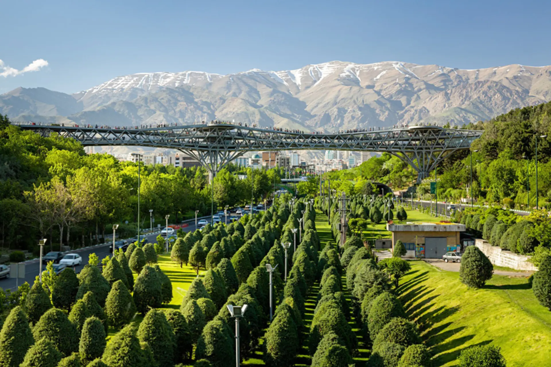 پل طبیعت تهران. عکاس: Diba Tensile Architecture