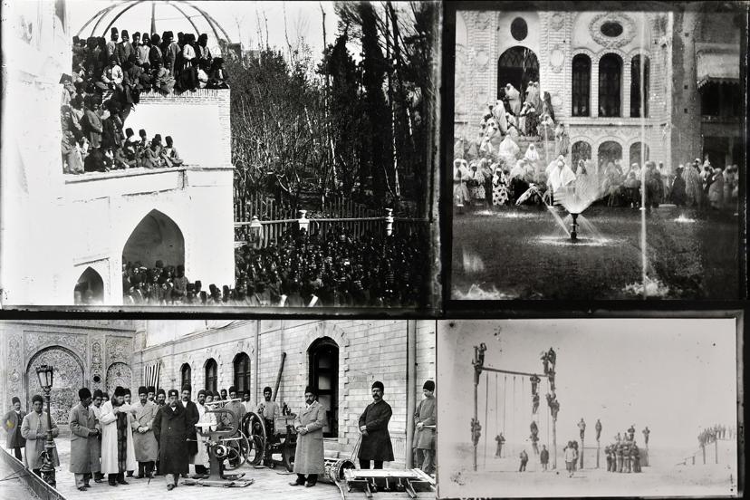 سری دوم عکس‌های لو رفته از کاخ گلستان