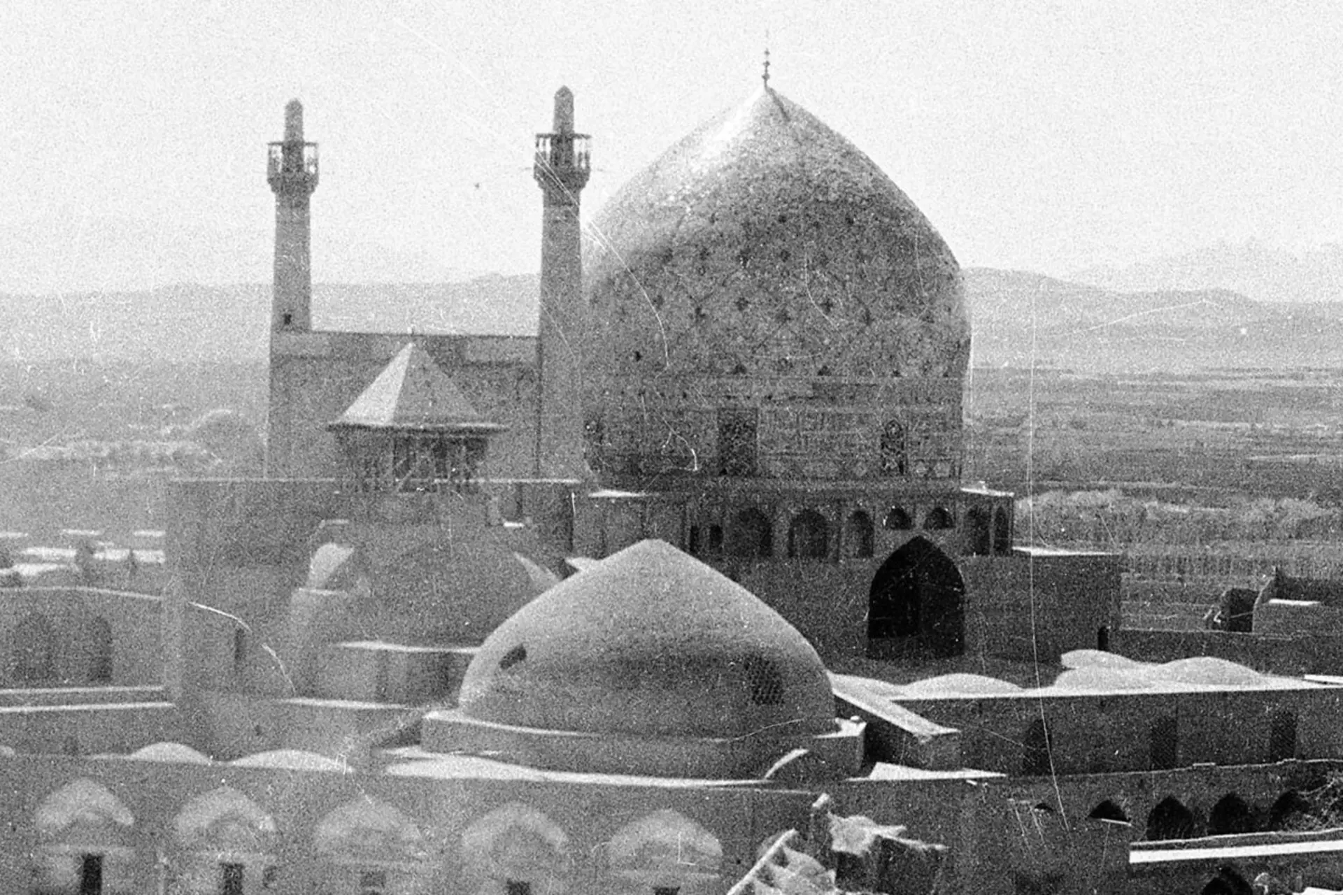 عکس تاریخی مسجد شاه اصفهان