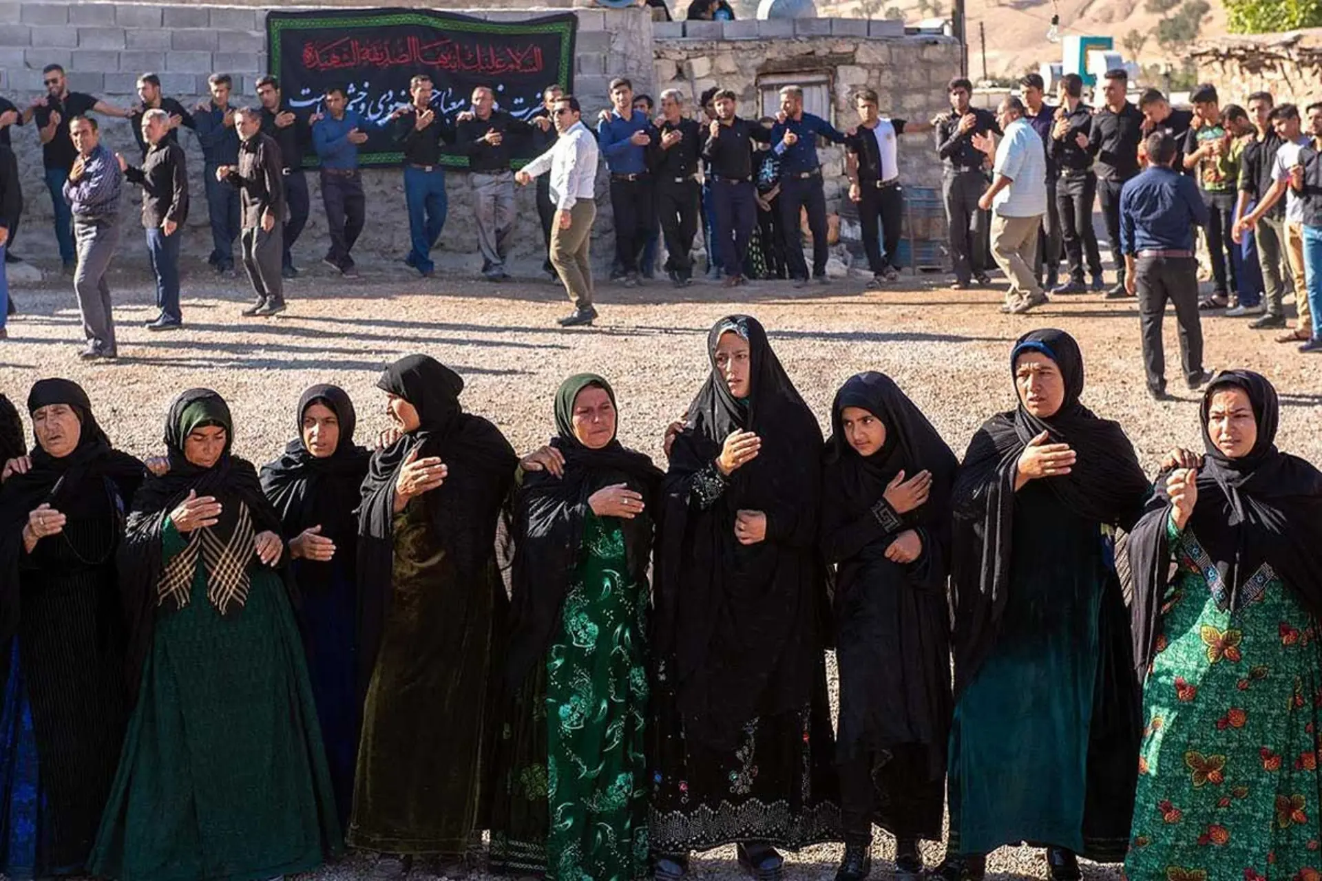 عزاداری زنان زیلایی در محرم