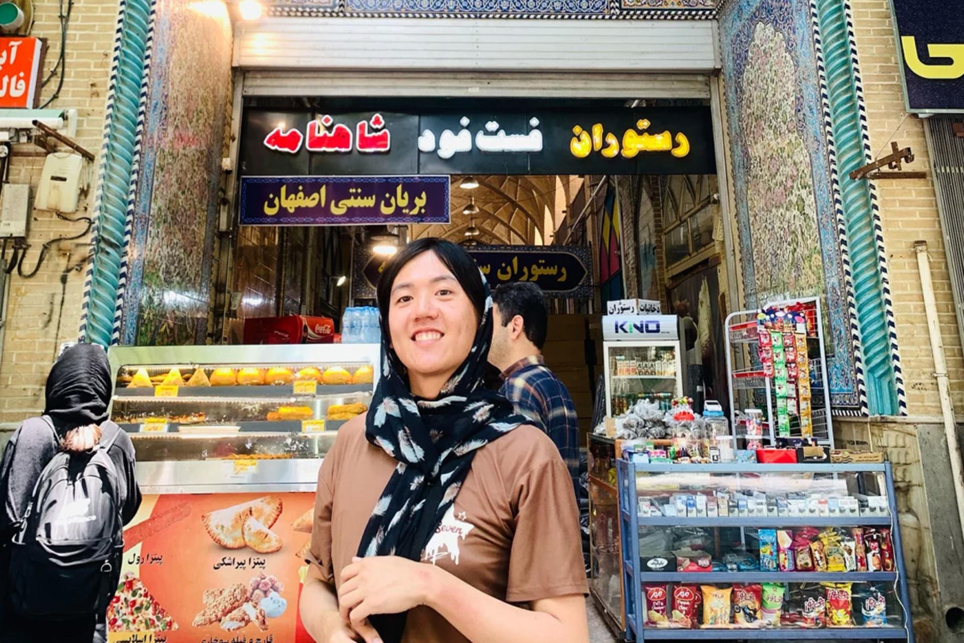 گردشگر تایوانی در ایران